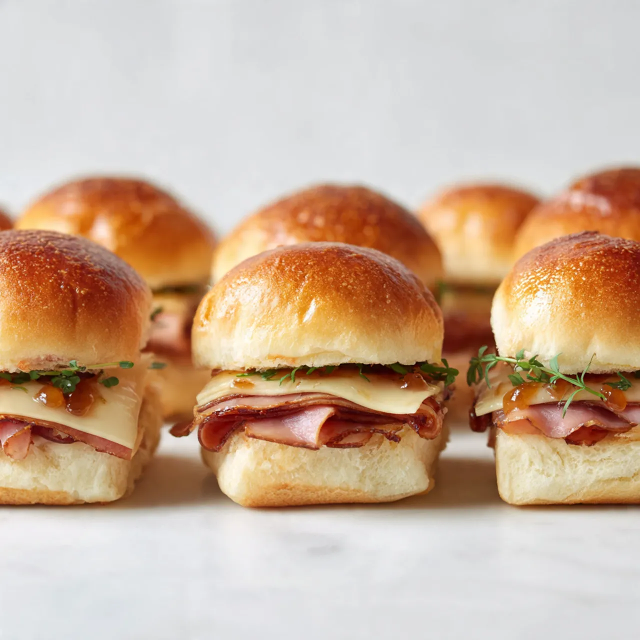 Ham Sliders on Hawaiian Rolls Easy