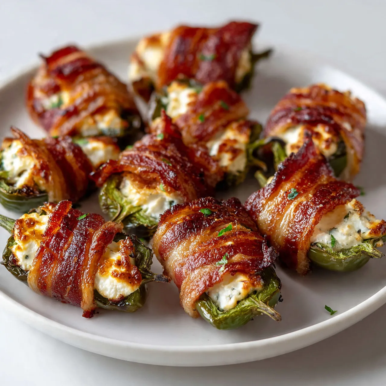 Bacon Wrapped Jalapeno Poppers