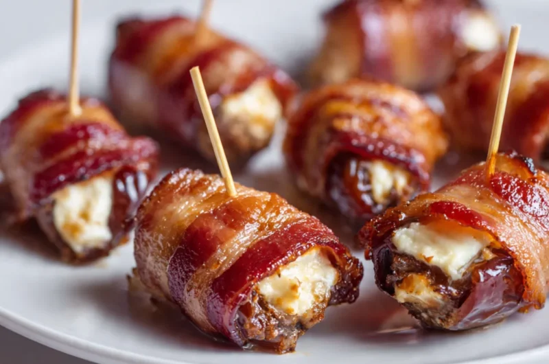 Bacon Wrapped Dates