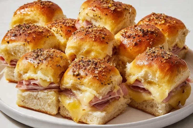 Hawaiian Roll Ham Sliders