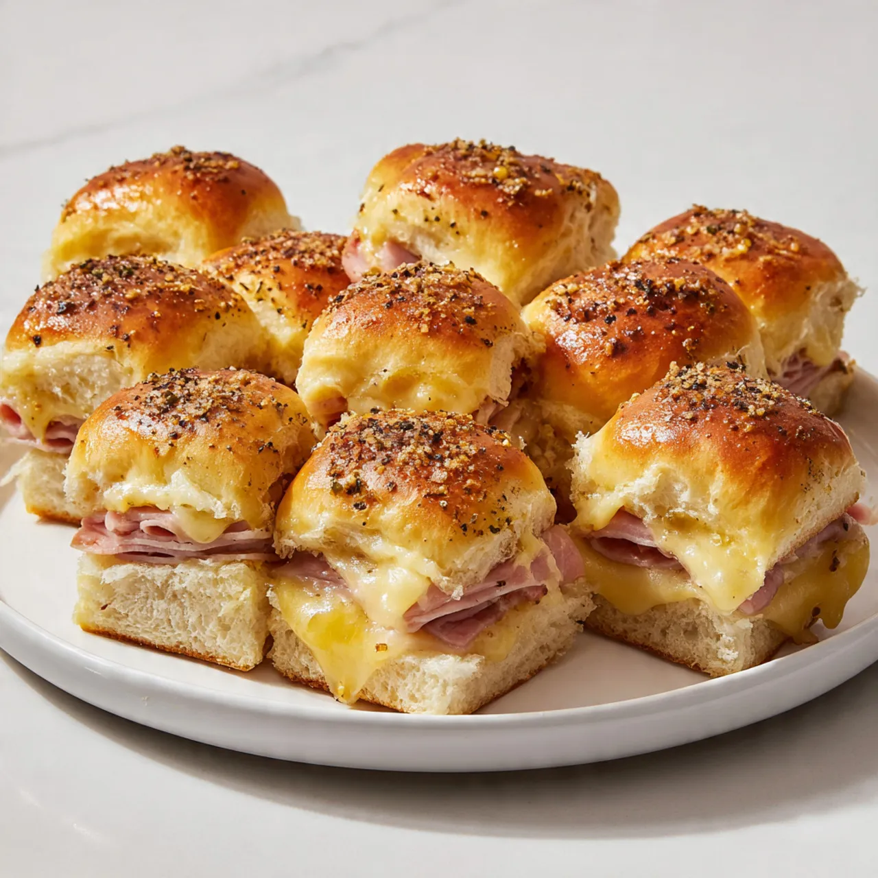 Hawaiian Roll Ham Sliders