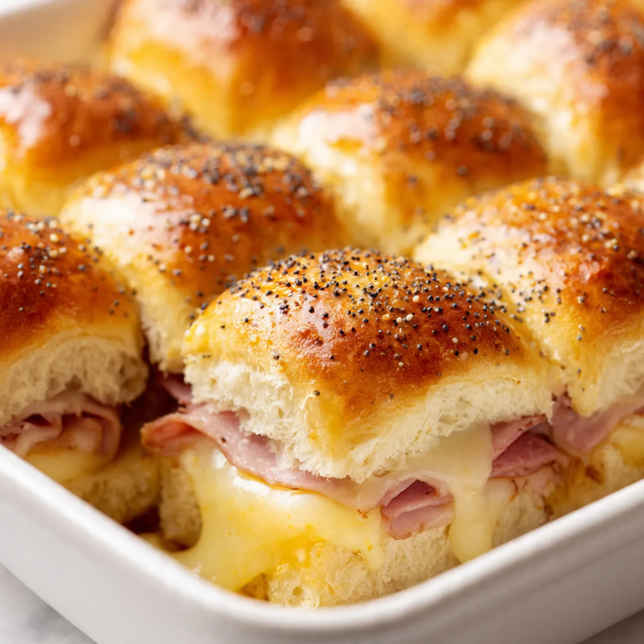 Ham and Swiss Sliders