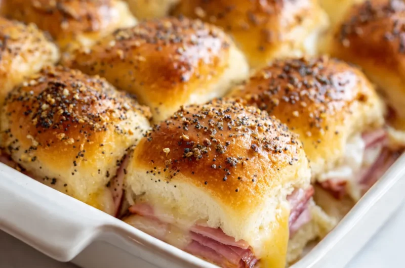 Hot Ham and Cheese Sliders