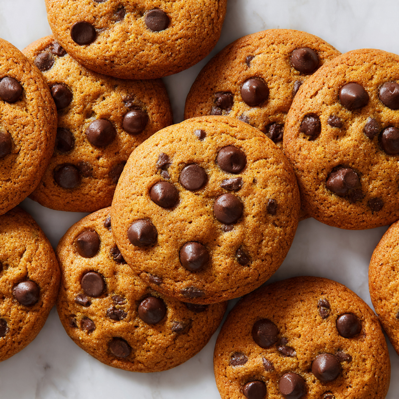 Pumpkin Chocolate Chip Cookies
