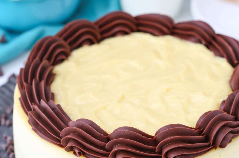 Boston Chocolate Cream Pie Cheesecake