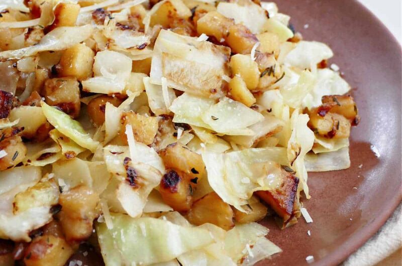 Nostalgic Fried Cabbage and Potatoes