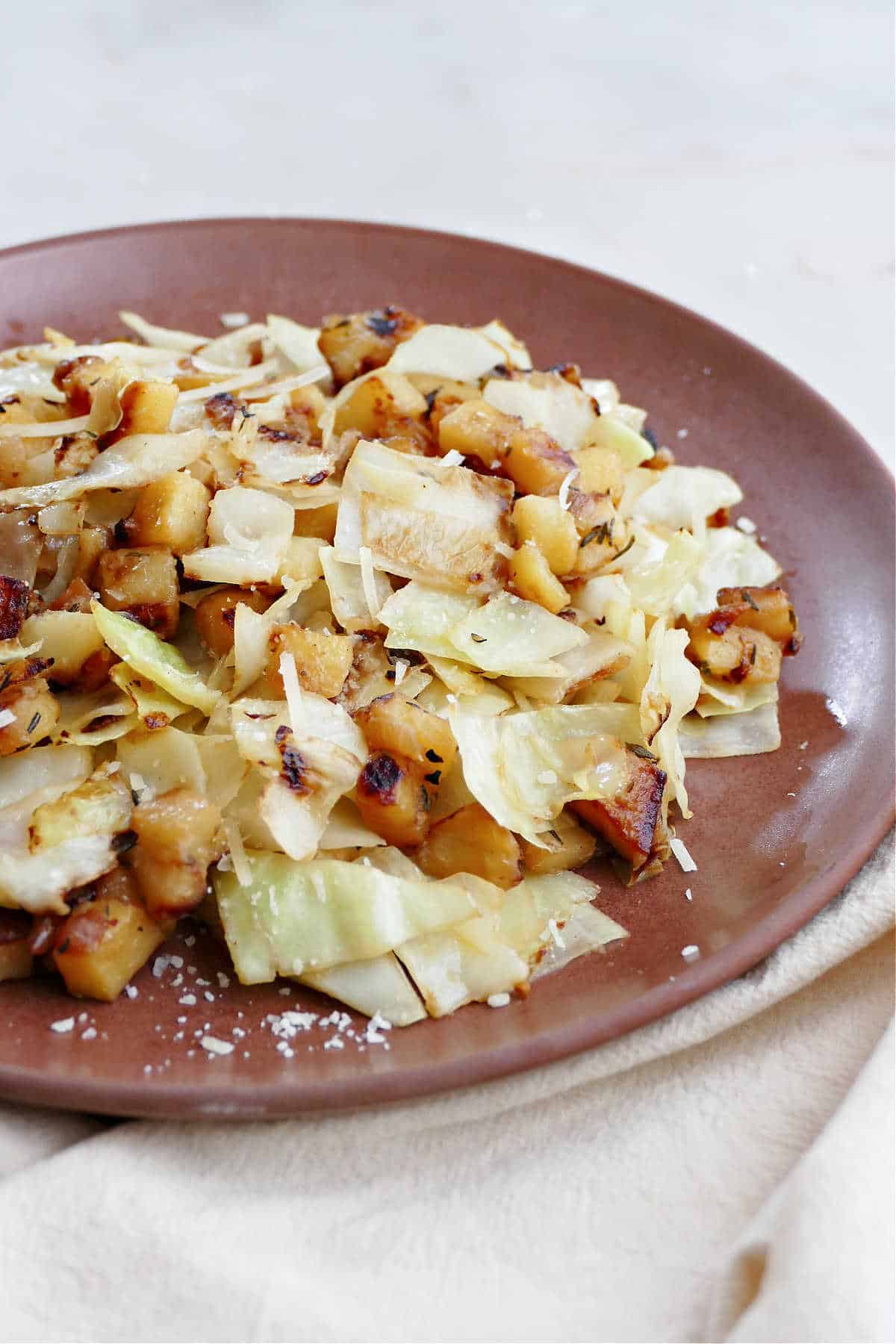 Nostalgic Fried Cabbage and Potatoes