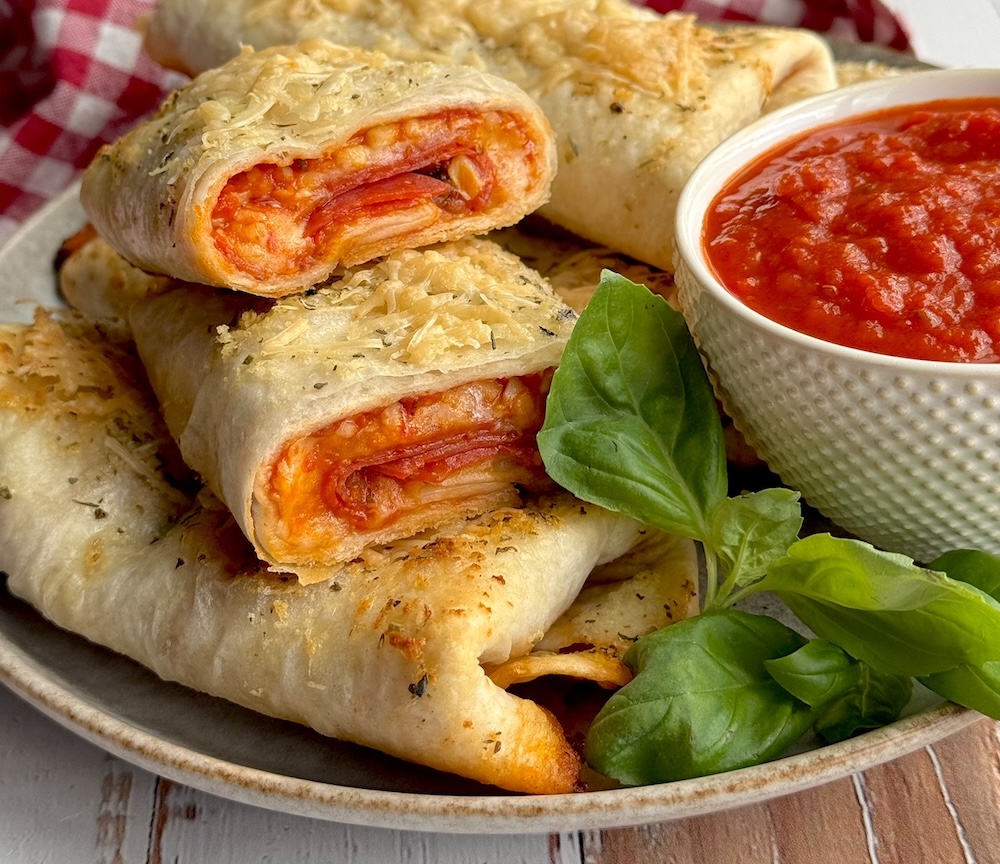 Pizza Burritos (Oven Baked or Air Fried)
