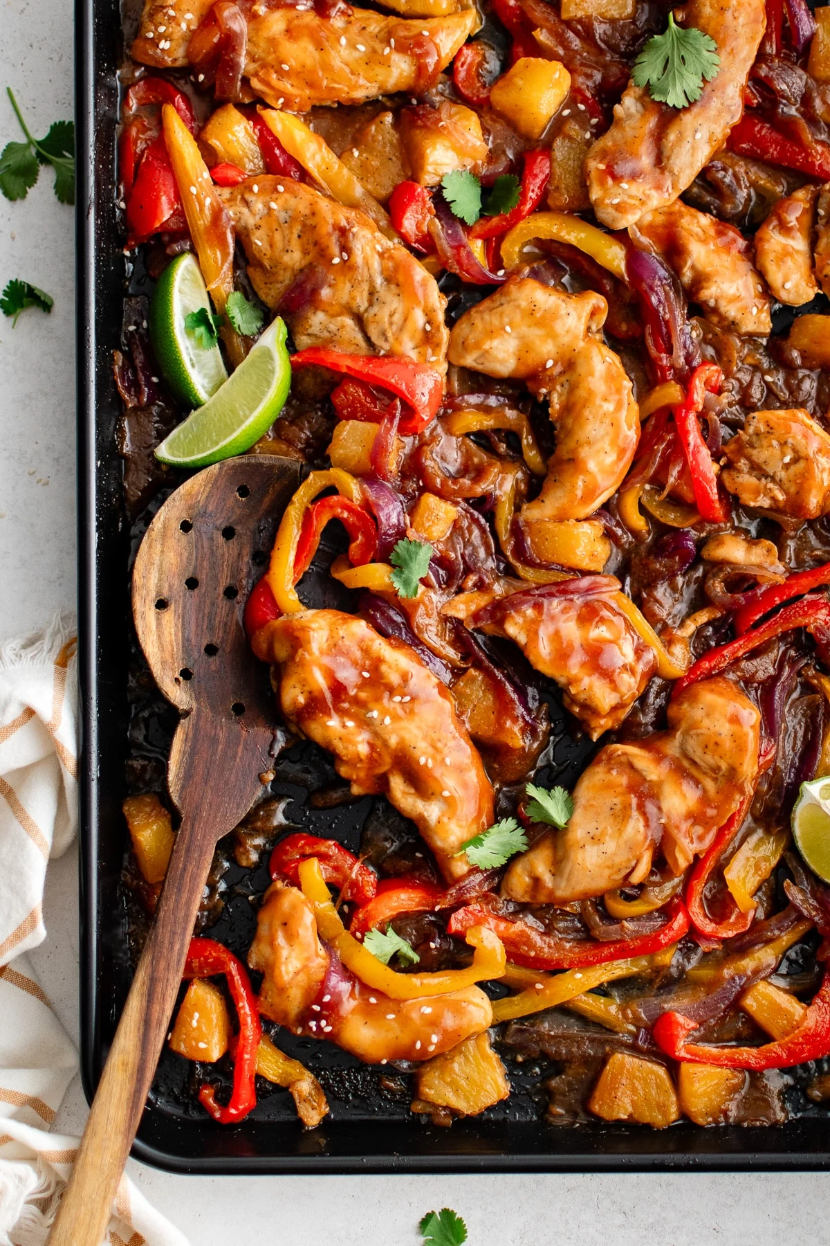 Hawaiian Chicken Sheet Pan