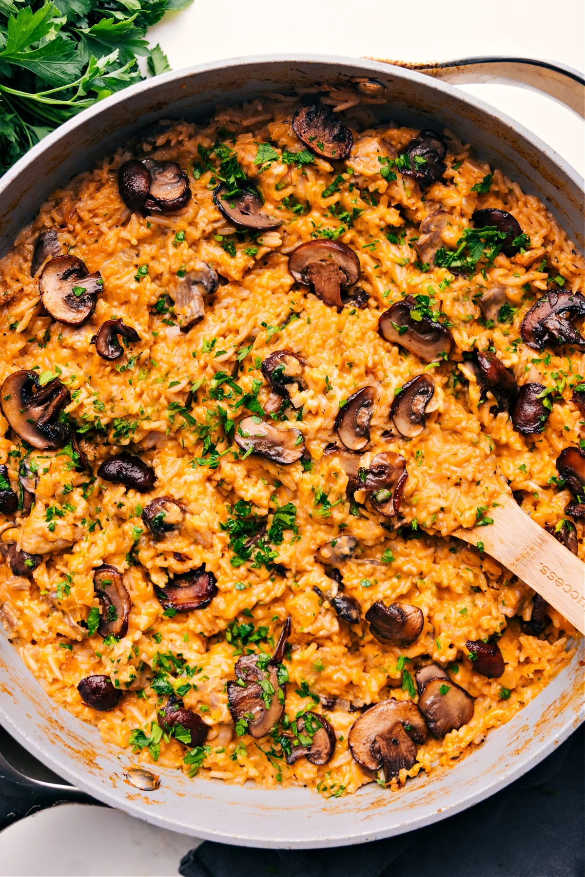 Creamy Smothered Chicken and Rice Recipe