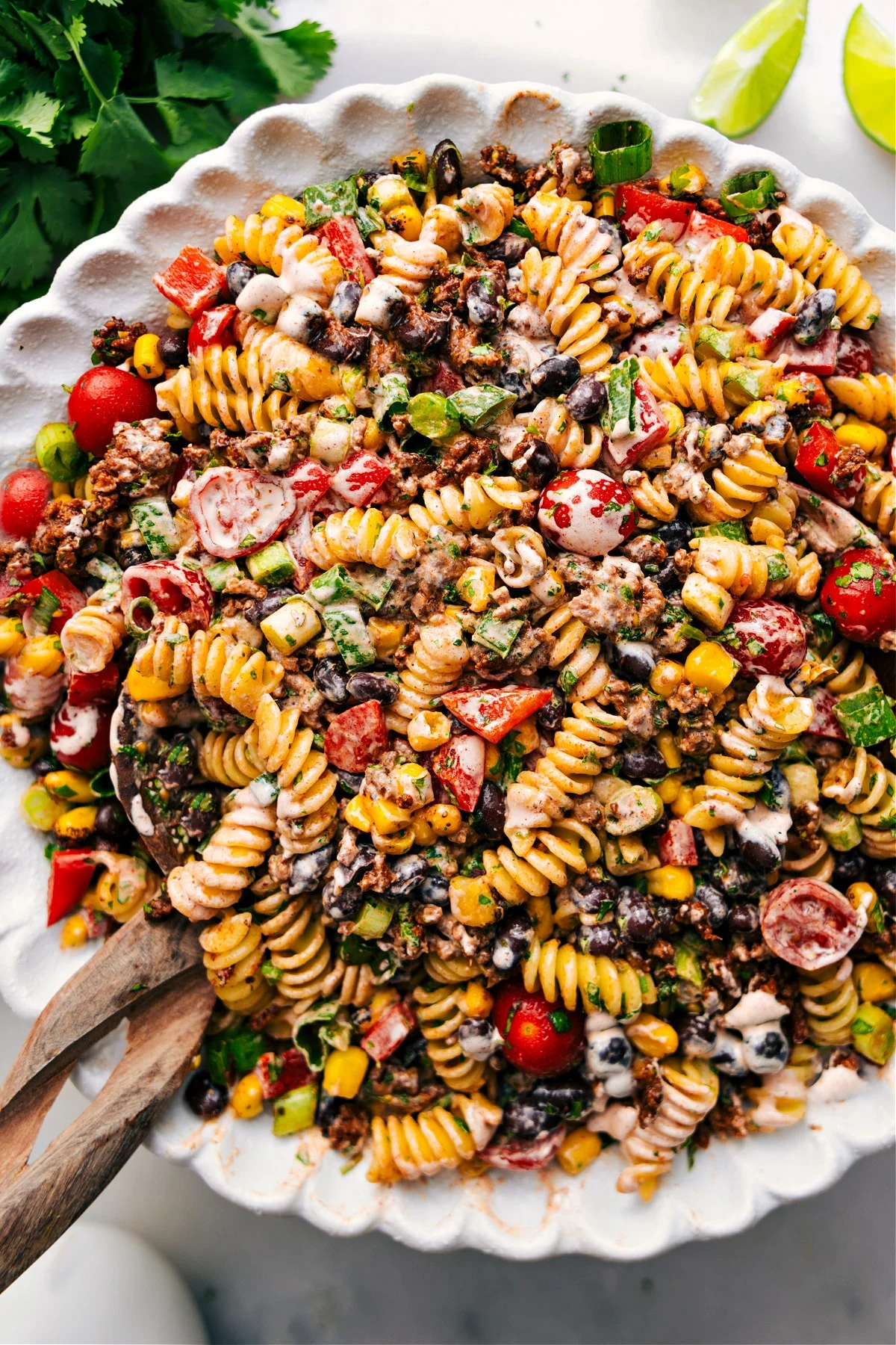 Cheesy Taco Pasta Salad