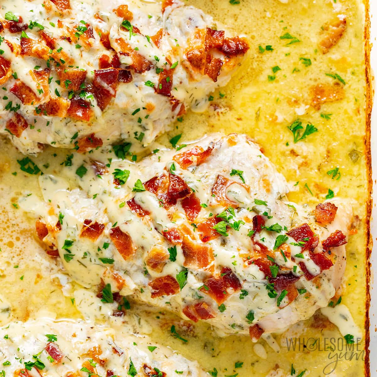 Easy 4-Ingredient Ranch Chicken Bake