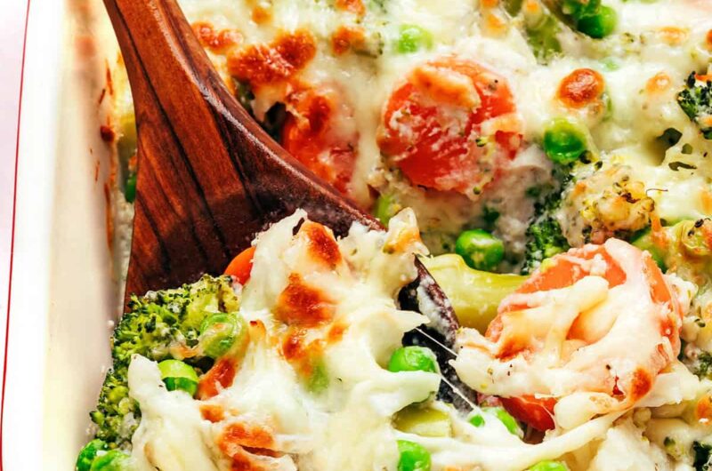 Cozy Creamy Vegetable Casserole