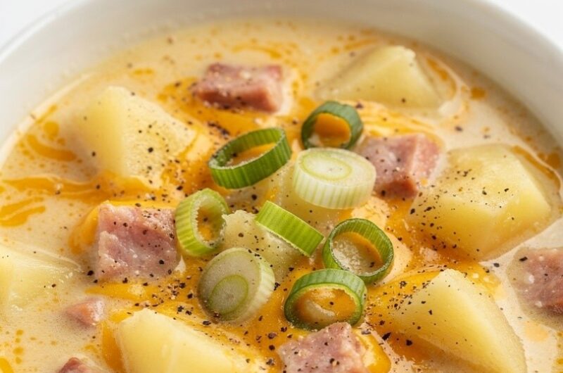 Creamy Potato and Ham Soup