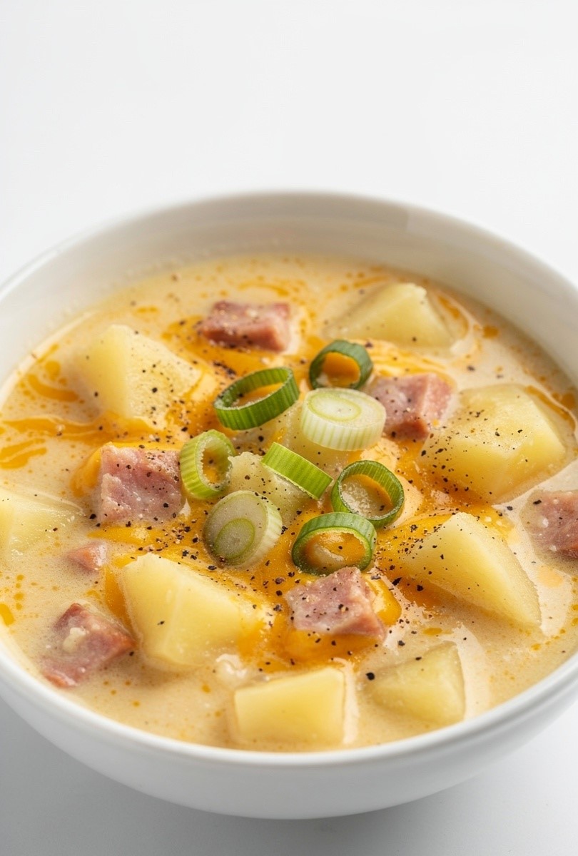Creamy Potato and Ham Soup