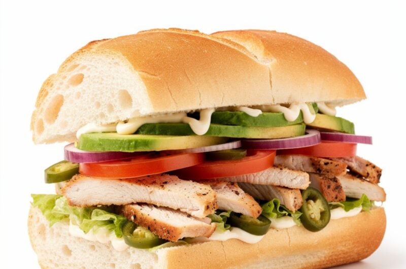 Chicken Torta Sandwich