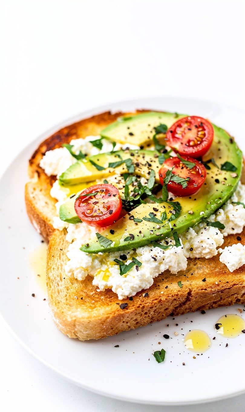 Cottage Cheese Toast