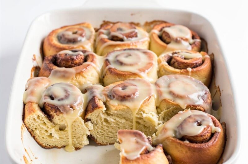 Cinnamon Roll French Toast Casserole