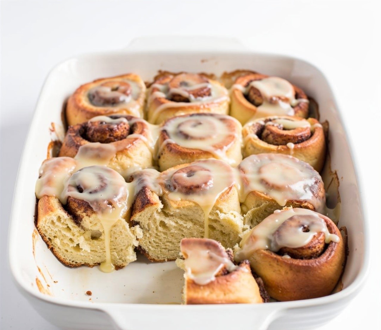 Cinnamon Roll French Toast Casserole