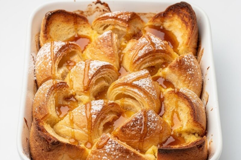 Croissant French Toast Casserole