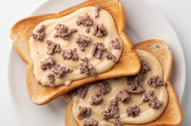 Chipped Beef On Toast