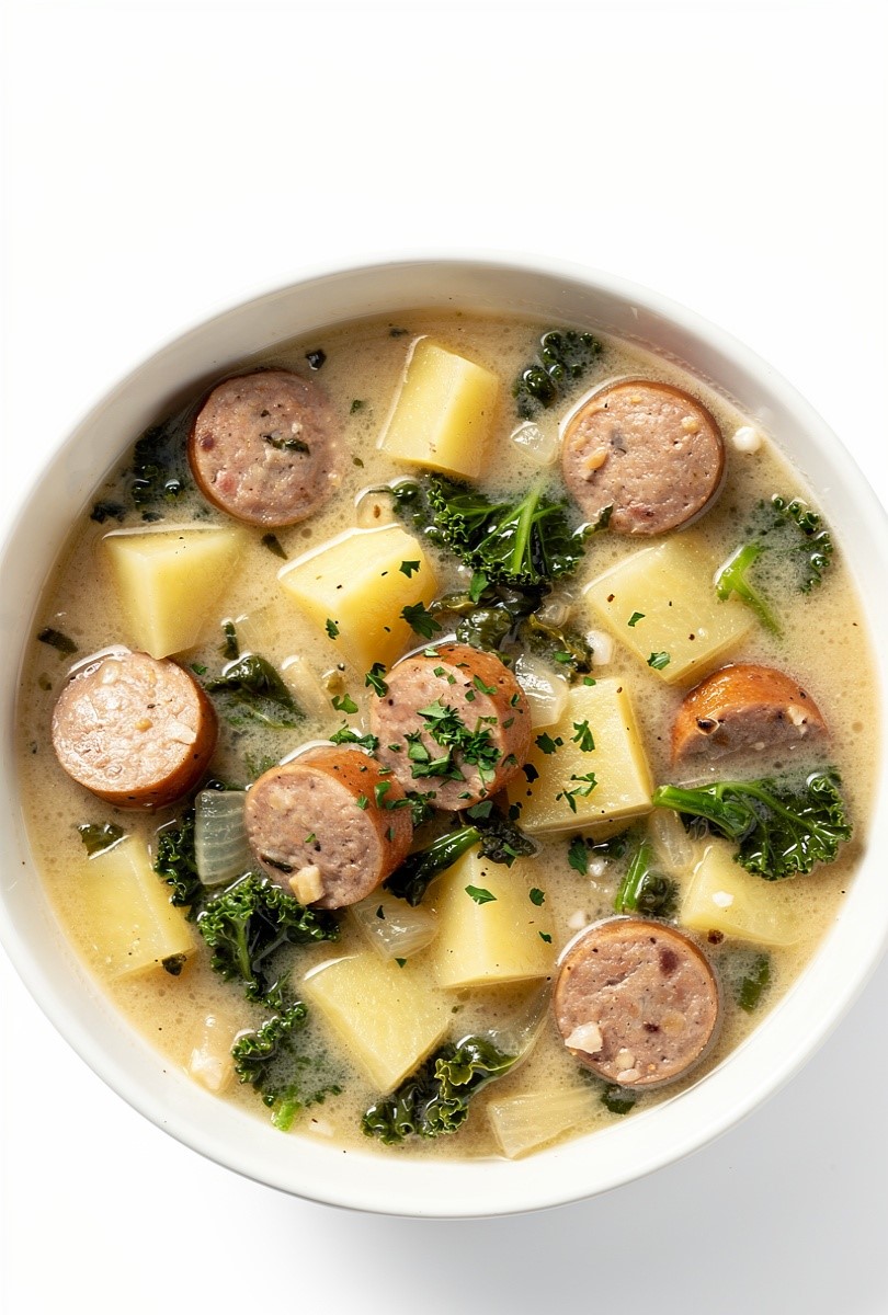 Tuscan Sausage And Potato Soup