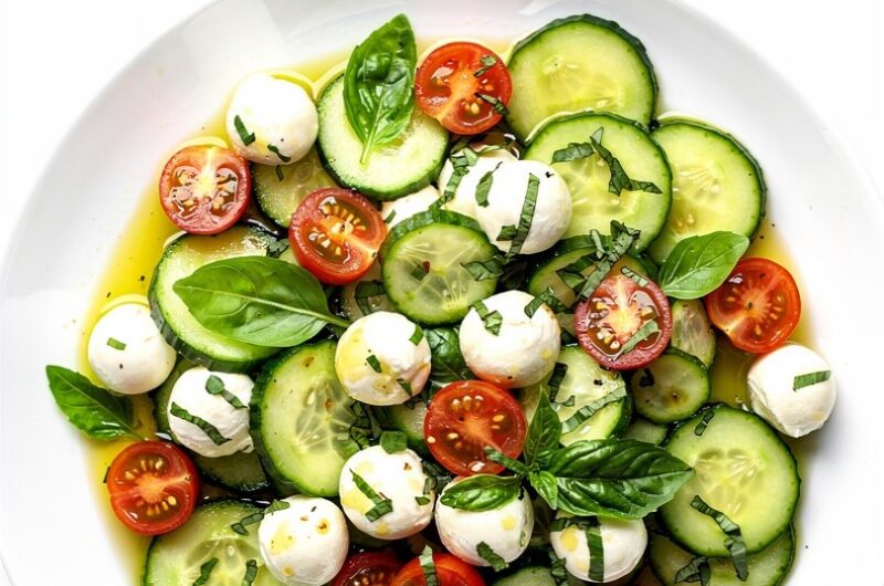 Cucumber Mozzarella Salad