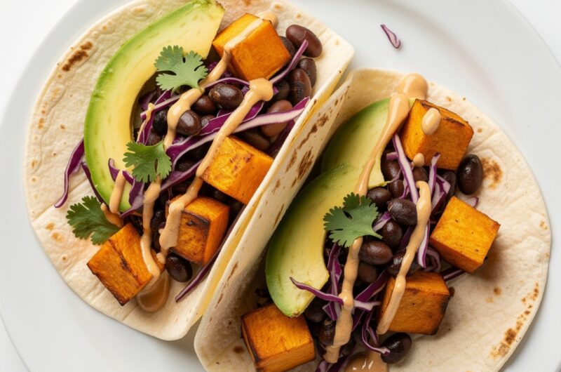 Roasted Sweet Potato Tacos