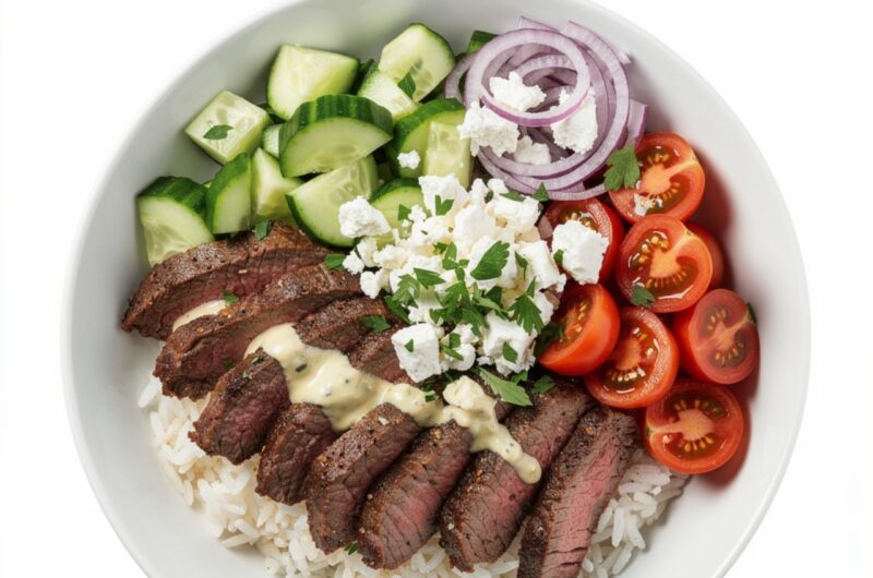 Mediterranean Steak Bowls