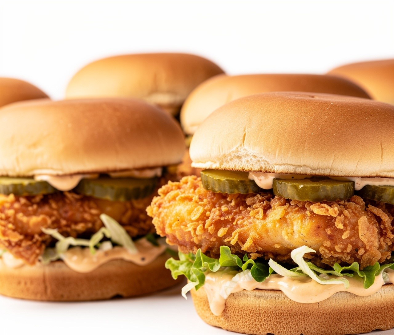 Fried Chicken Sliders